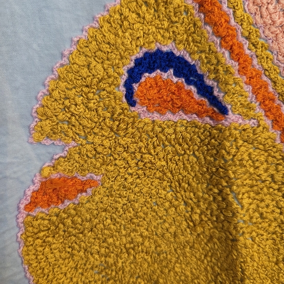 Baby Blue African Boubou Maxi Dress With Embroidery - Picture 4 of 10